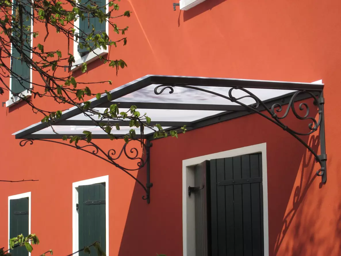 tettoie e pensiline in ferro a venezia - Arte del ferro Lodoli